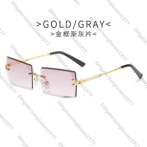 New style Kajia fashion frameless trimming Sunglasses Women's net red square gradient street shooting glassesP7WU
New style Kajia fashion frameless trimming Sunglasses Women's net red square gradient street shooting glassesP7WU