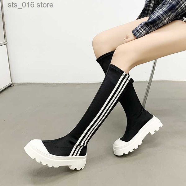 boots european and american fashion thigh boot for women autumn/winter mixed color street style casual elastic boots oversize 43 t230829, Black
boots european and american fashion thigh boot for women autumn/winter mixed color street style casual elastic boots oversize 43 t230829, Black