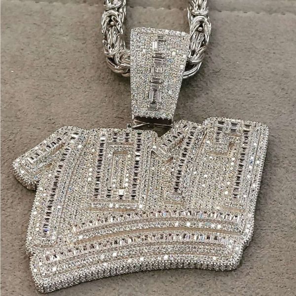 foxi jewelry oem odm s sier 14k 10k hiphop number letter men iced out custom vvs moissanite pendant, Silver
foxi jewelry oem odm s sier 14k 10k hiphop number letter men iced out custom vvs moissanite pendant, Silver
