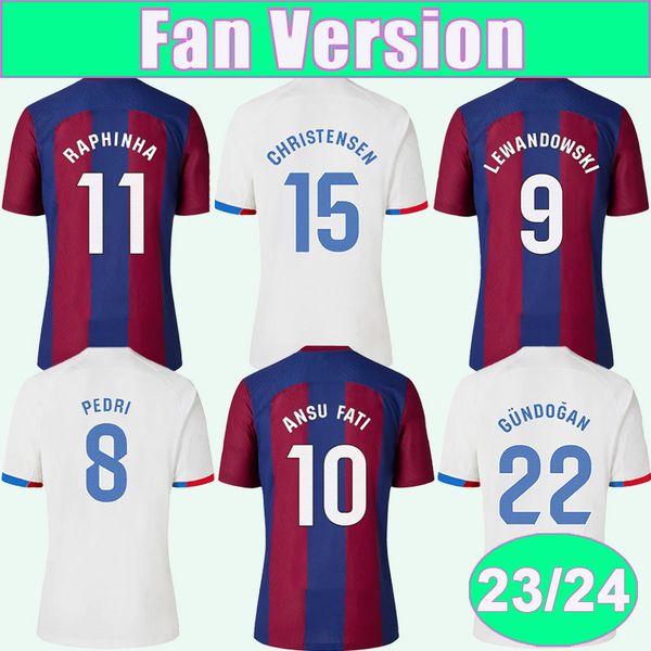 23 24 lewandowski ferran mens soccer jerseys marcos a. s.roberto ansu fati gavi raphinha home away football shirts short sleeve uniforms, Black;yellow
23 24 lewandowski ferran mens soccer jerseys marcos a. s.roberto ansu fati gavi raphinha home away football shirts short sleeve uniforms, Black;yellow