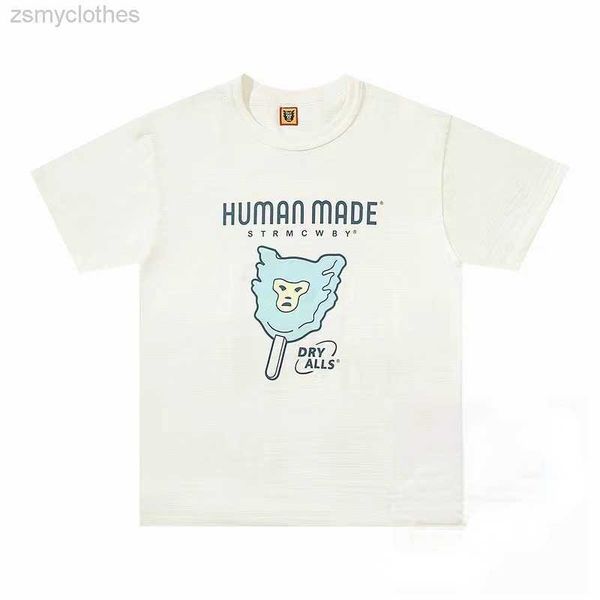 men's t-shirts good quality human made ice cream pattern fashion t shirt men human made women casual t-shirt streetwear tees, White;black
men's t-shirts good quality human made ice cream pattern fashion t shirt men human made women casual t-shirt streetwear tees, White;black