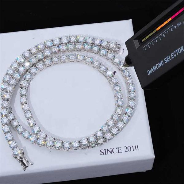 aaa gems 4mm moissanite tennis chain full iced out moissanite diamond 10k real gold vvs moissanite tennis necklace, Silver
aaa gems 4mm moissanite tennis chain full iced out moissanite diamond 10k real gold vvs moissanite tennis necklace, Silver