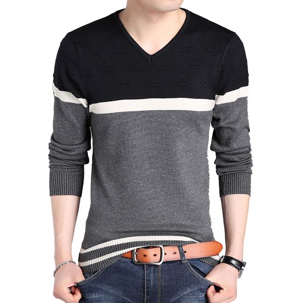 men's sweaters tfetters men brand sweater autumn vnecked young long sleeve tshirt slim streak knitted bottom 230828, White;black
men's sweaters tfetters men brand sweater autumn vnecked young long sleeve tshirt slim streak knitted bottom 230828, White;black