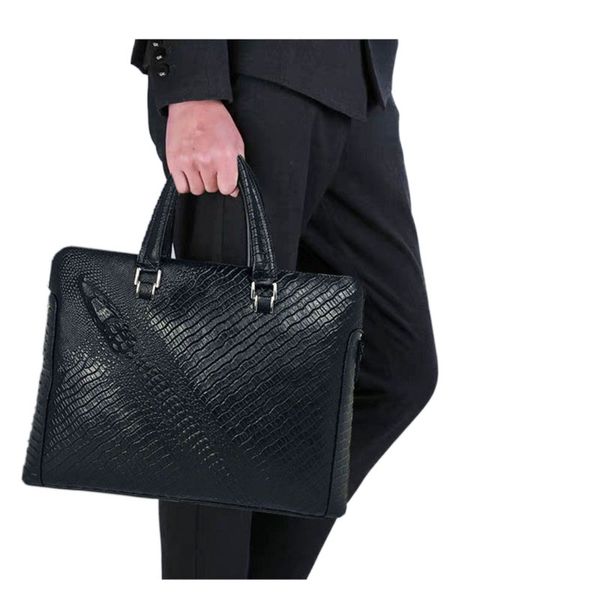 lapbags smart fingerprint unlocked cow leather embossed men's briefcase 14 inch business lapbag horizontal square handbag 230829
lapbags smart fingerprint unlocked cow leather embossed men's briefcase 14 inch business lapbag horizontal square handbag 230829