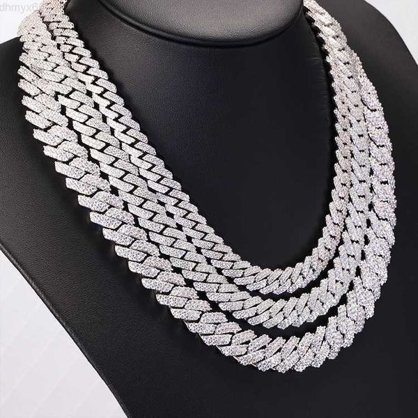 rts hip hop chain 8mm 10mm 12mm 14mm iced out moissanite diamond necklace 925 solid silver cuban link chain for men
rts hip hop chain 8mm 10mm 12mm 14mm iced out moissanite diamond necklace 925 solid silver cuban link chain for men
