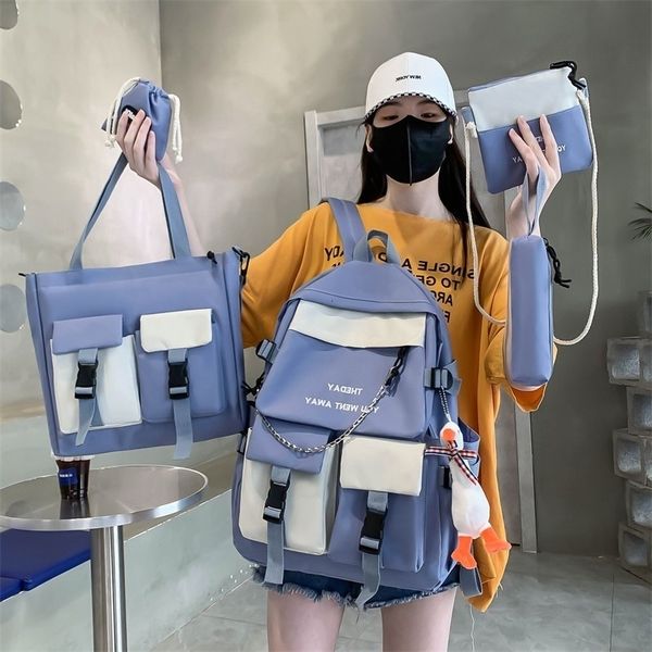 school bags multi women 5 functional in backpack 1 multiple pockets bag for girls large capacity waterproof travel backpacks 230828
school bags multi women 5 functional in backpack 1 multiple pockets bag for girls large capacity waterproof travel backpacks 230828