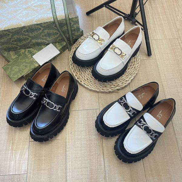 women classic loafers platform round toe fashion genuine leather silver/gold buckle decor slip on single shoes cowhide spring and fall, Black
women classic loafers platform round toe fashion genuine leather silver/gold buckle decor slip on single shoes cowhide spring and fall, Black