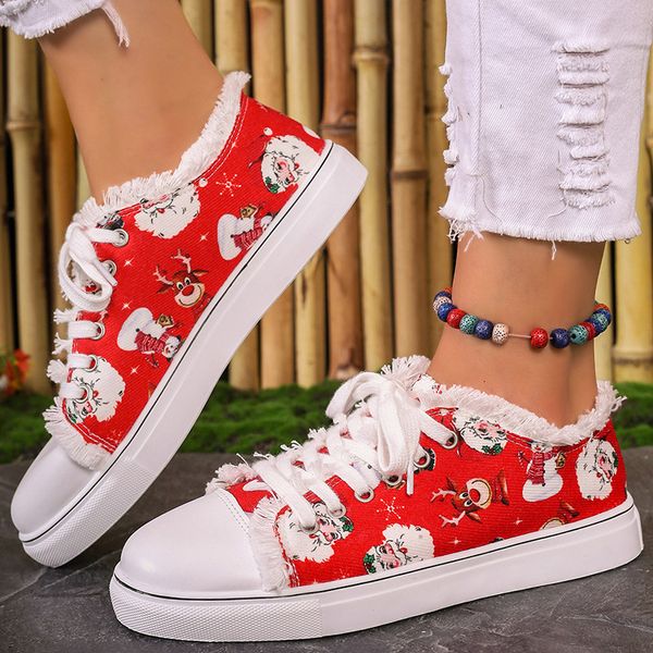 dress shoes christmas sneakers woman shoes autumn santa print fashion lovely casual festival ladies shoes vulcanized shoes 230829, Black
dress shoes christmas sneakers woman shoes autumn santa print fashion lovely casual festival ladies shoes vulcanized shoes 230829, Black