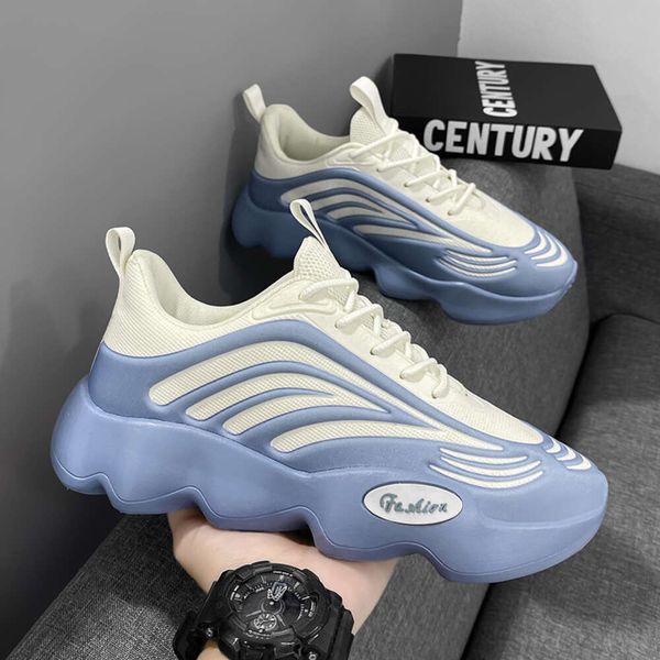 men's lightweight running sneakers thick sole dad shoes fashion casual sports trainers for youth blue beige black
men's lightweight running sneakers thick sole dad shoes fashion casual sports trainers for youth blue beige black