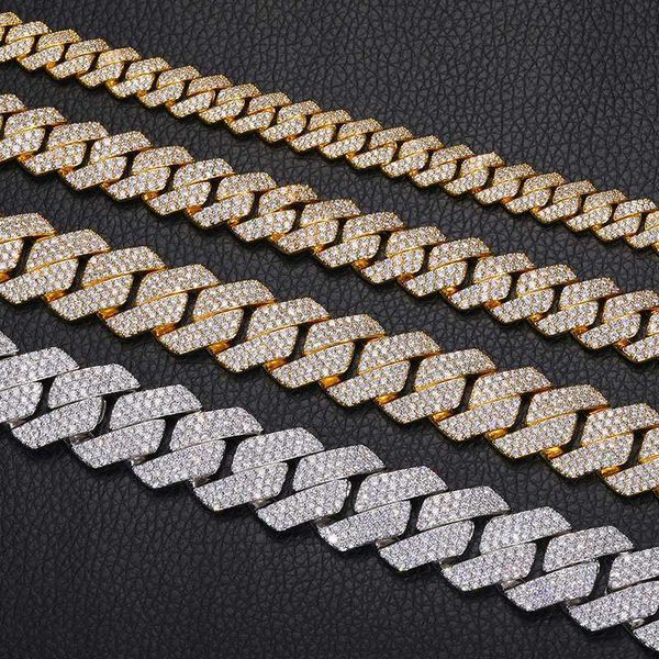 factory wholesale hip hop cuban link chain 18 mm gold plated men ice out zircon cuban chain necklace, Silver
factory wholesale hip hop cuban link chain 18 mm gold plated men ice out zircon cuban chain necklace, Silver