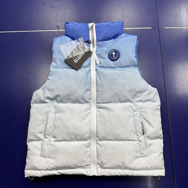 designer trapstar down vests gradient vest male and female couples vest standing collar sleeveless outside to wear autumn and winter, Black;white
designer trapstar down vests gradient vest male and female couples vest standing collar sleeveless outside to wear autumn and winter, Black;white