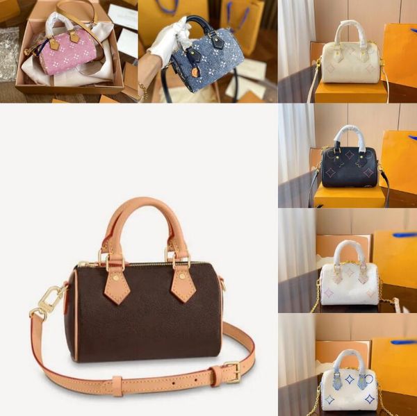 designer pillow mini embossing bags nano speedy leather tote crossbody soft trunk clutch pochette shoulder bag versatility wallet purse bag
designer pillow mini embossing bags nano speedy leather tote crossbody soft trunk clutch pochette shoulder bag versatility wallet purse bag