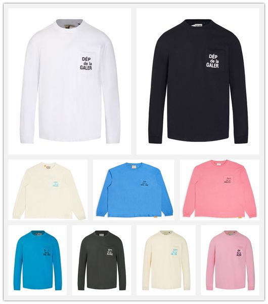 designer's new classic letter t shirt 100% cotton logo printed round neck pocket long sleeve slim version, loose version of fashion t s, White;black
designer's new classic letter t shirt 100% cotton logo printed round neck pocket long sleeve slim version, loose version of fashion t s, White;black
