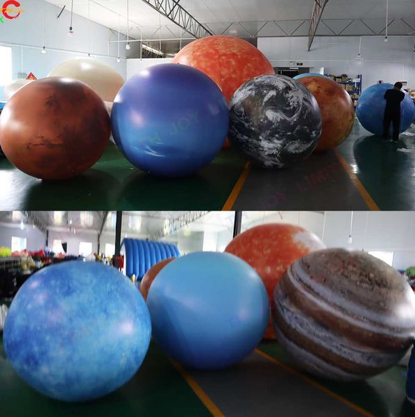 wholesale outdoor activities 3m dia lighting nine planet inflatable balloon solar system air balls for sale
wholesale outdoor activities 3m dia lighting nine planet inflatable balloon solar system air balls for sale