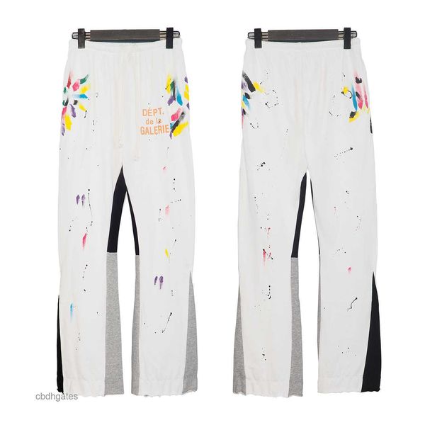 high hand-painted gallerry drawstring long mens fashion street sweater deptt version pants pants sports ink casual splashing splicing micro, Black
high hand-painted gallerry drawstring long mens fashion street sweater deptt version pants pants sports ink casual splashing splicing micro, Black