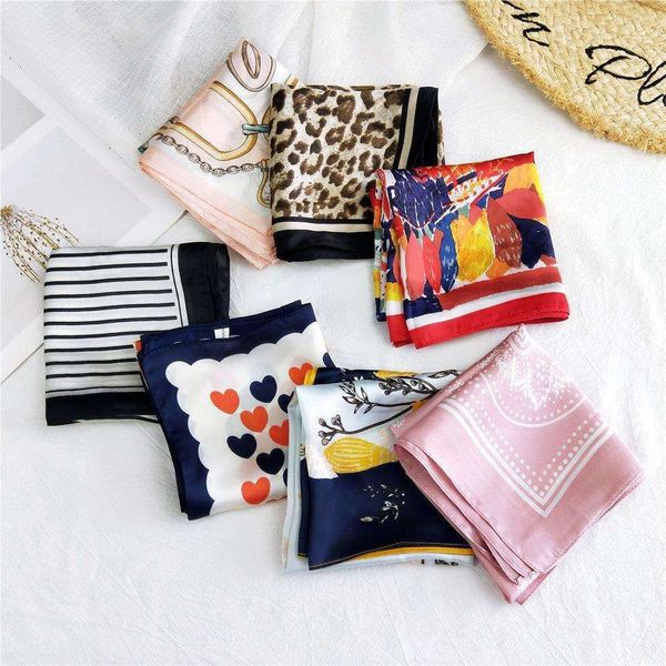 small scarf womens spring and autumn summer korean style headscarf professional fashion trend, Blue;gray
small scarf womens spring and autumn summer korean style headscarf professional fashion trend, Blue;gray