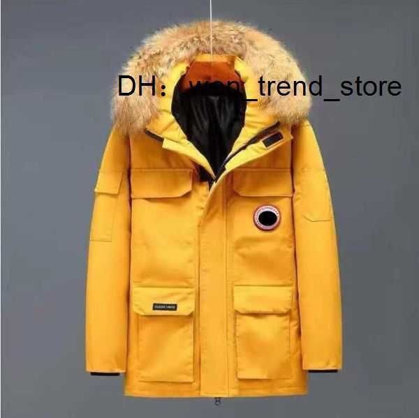 men's down parkas jackets winter work clothes jacket outdoor thickened fashion warm keeping couple live broadcast canadian goose coat g, Black
men's down parkas jackets winter work clothes jacket outdoor thickened fashion warm keeping couple live broadcast canadian goose coat g, Black