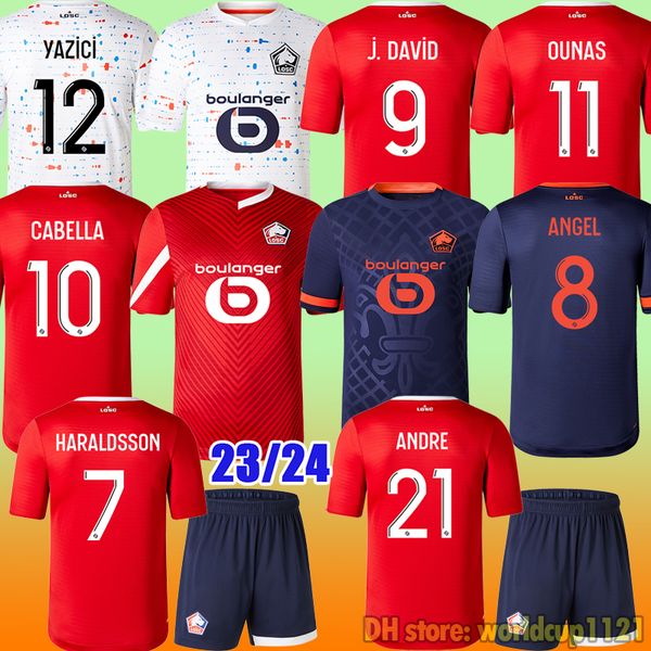 2023 2024 losc lille 2soccer jerseys umtiti white cabella j david yazici ounas football shirt 23 24 lille olympique m.bayo maillot kids kit, Black;yellow
2023 2024 losc lille 2soccer jerseys umtiti white cabella j david yazici ounas football shirt 23 24 lille olympique m.bayo maillot kids kit, Black;yellow