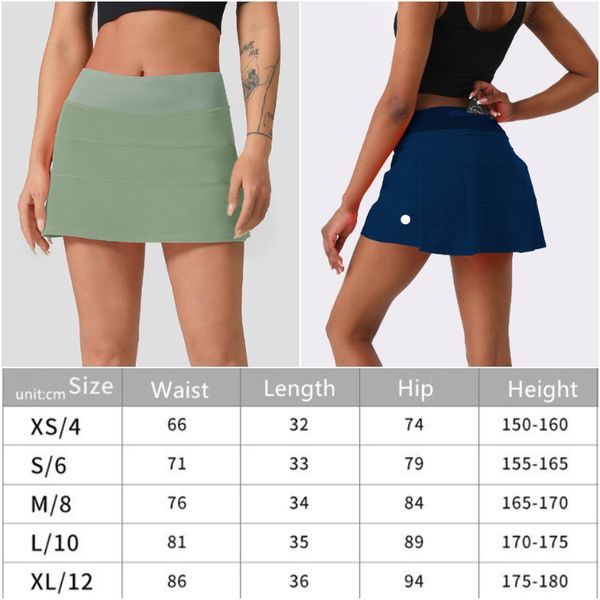 ll-88207 womens yoga outfits high waist tennis skirts exercise pleated skirt cheerleaders fitness wear girls running elastic pants sportswea
ll-88207 womens yoga outfits high waist tennis skirts exercise pleated skirt cheerleaders fitness wear girls running elastic pants sportswea