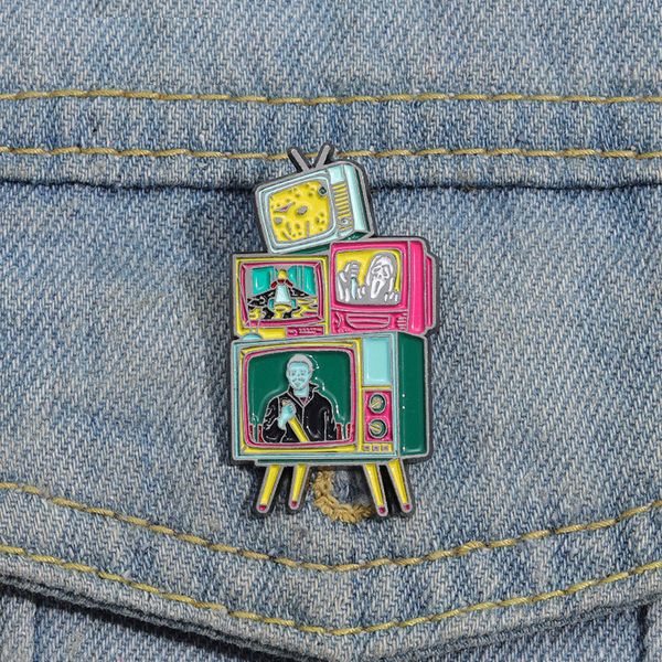 horror movie anime enamel pins custom japanese tv halloween brooches lapel badges cartoon funny jewelry gift for friends, Blue
horror movie anime enamel pins custom japanese tv halloween brooches lapel badges cartoon funny jewelry gift for friends, Blue