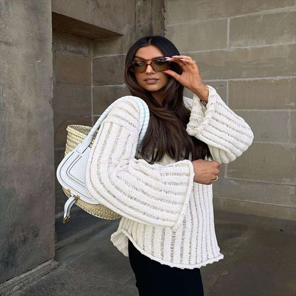 autumn and winter womens sweaters clothing loose cotton fashionable casual sweater, White;black
autumn and winter womens sweaters clothing loose cotton fashionable casual sweater, White;black
