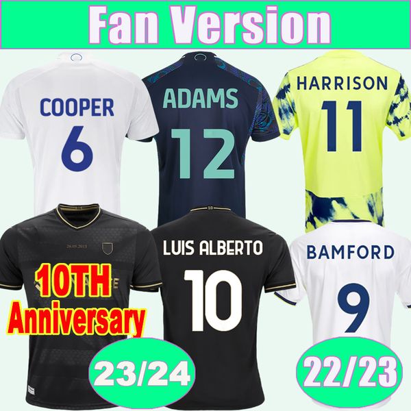 23 24 adams mens bamford harrison soccer jerseys 22 23 llorente r. rodrigo m. sinisterra summerville cooper home away 3rd football shirts, Black;yellow
23 24 adams mens bamford harrison soccer jerseys 22 23 llorente r. rodrigo m. sinisterra summerville cooper home away 3rd football shirts, Black;yellow