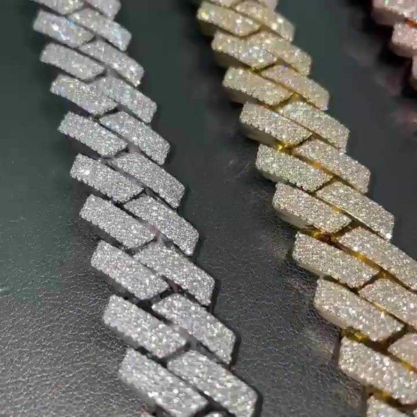 moissanite sterling silver necklace custom moissanite necklace 20mm iced cuban link chain
moissanite sterling silver necklace custom moissanite necklace 20mm iced cuban link chain