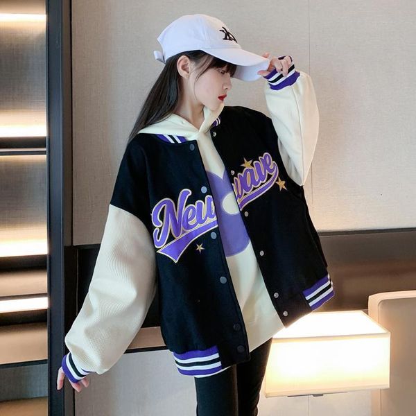 jackets spring autumn teen girls jacket children fashion baseball uniform sports coat birthday gift 4 6 8 10 12 14 year kids clothes 230829, Blue;gray
jackets spring autumn teen girls jacket children fashion baseball uniform sports coat birthday gift 4 6 8 10 12 14 year kids clothes 230829, Blue;gray