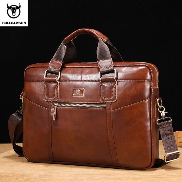 lapbags bullcaptain men's leather briefcase can be used for 14inch notebook largecapacity work business shoulder messenger bag 230829
lapbags bullcaptain men's leather briefcase can be used for 14inch notebook largecapacity work business shoulder messenger bag 230829