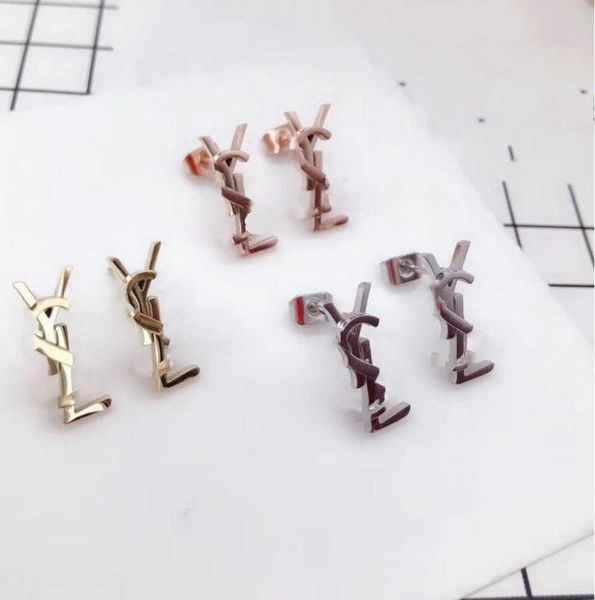 luxury designer branded y tiny stud 316l stainless steel 18k gold rose silver women letter engrave earrings, Golden;silver
luxury designer branded y tiny stud 316l stainless steel 18k gold rose silver women letter engrave earrings, Golden;silver