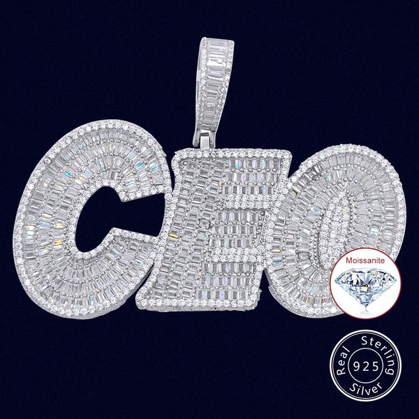 custom chain ceo pendant sterling sier men hip hop moissanite pendant passes diamond tester, Silver
custom chain ceo pendant sterling sier men hip hop moissanite pendant passes diamond tester, Silver