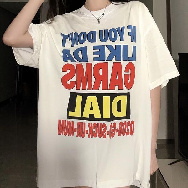 8colors white black hip hop high street vintage printing t-shirts men women 1 quality oversized tee t shirt, Black;brown
8colors white black hip hop high street vintage printing t-shirts men women 1 quality oversized tee t shirt, Black;brown