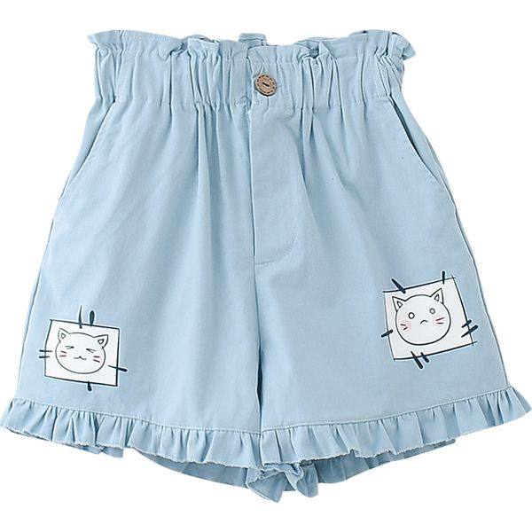 skirts summer women clothing college style vintage ruffle shorts japanese kawaii blue for teen soft girls cute cat cartoon print 230828, Black
skirts summer women clothing college style vintage ruffle shorts japanese kawaii blue for teen soft girls cute cat cartoon print 230828, Black