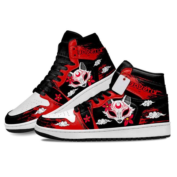 fashion men women anime casual shoes japanese kitsune fox mask j1 sneakers italy high manga leather designer custom animes sports shoes pt13, Black
fashion men women anime casual shoes japanese kitsune fox mask j1 sneakers italy high manga leather designer custom animes sports shoes pt13, Black