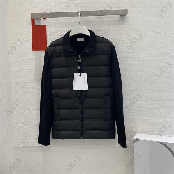 monclairs jacket zip up feather puffer jackets trimmed letter patchwork down wool long sleeve cardigan small lapel mens jacket designer clot, Black
monclairs jacket zip up feather puffer jackets trimmed letter patchwork down wool long sleeve cardigan small lapel mens jacket designer clot, Black