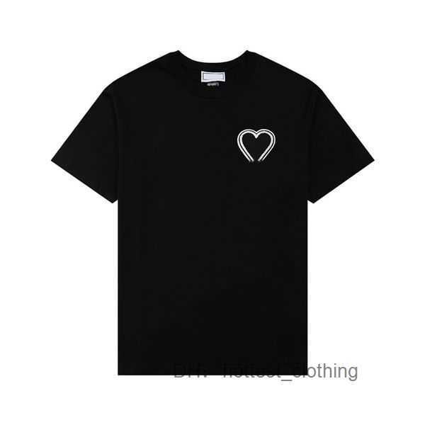 paris fashion mens designer t shirt amis red heart solid color big love round neck short sleeve t-shirt for men and women with the same 3 gf, White;black
paris fashion mens designer t shirt amis red heart solid color big love round neck short sleeve t-shirt for men and women with the same 3 gf, White;black