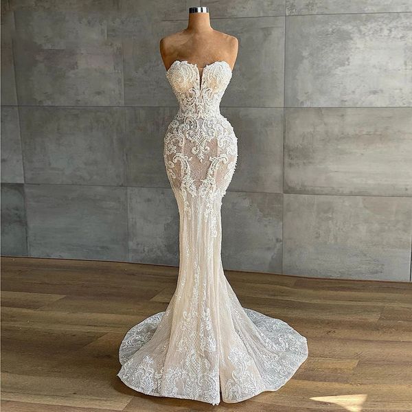 urban dresses mermaid lace wedding dress luxury crystals beaded bridal sweetheart strapless sleeveless appliques gowns for bride 230828, White;black
urban dresses mermaid lace wedding dress luxury crystals beaded bridal sweetheart strapless sleeveless appliques gowns for bride 230828, White;black
