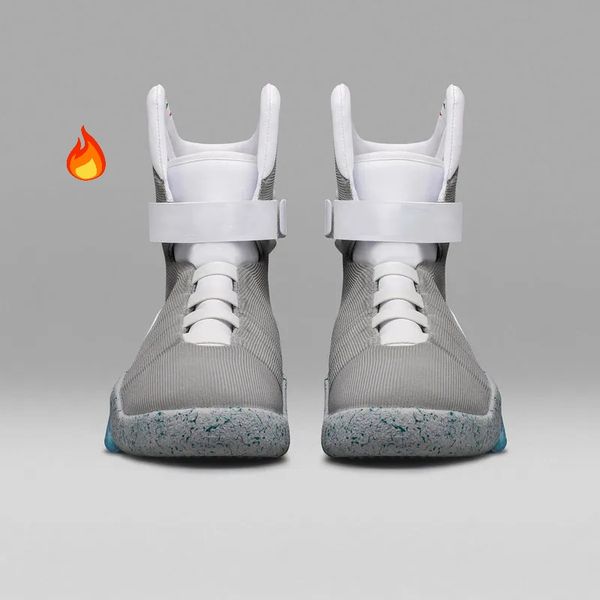 new back to the future automatic laces air mag sneakers marty mcfly's led shoes back to the future glow in dark gray mcflys size 39-47, Black
new back to the future automatic laces air mag sneakers marty mcfly's led shoes back to the future glow in dark gray mcflys size 39-47, Black