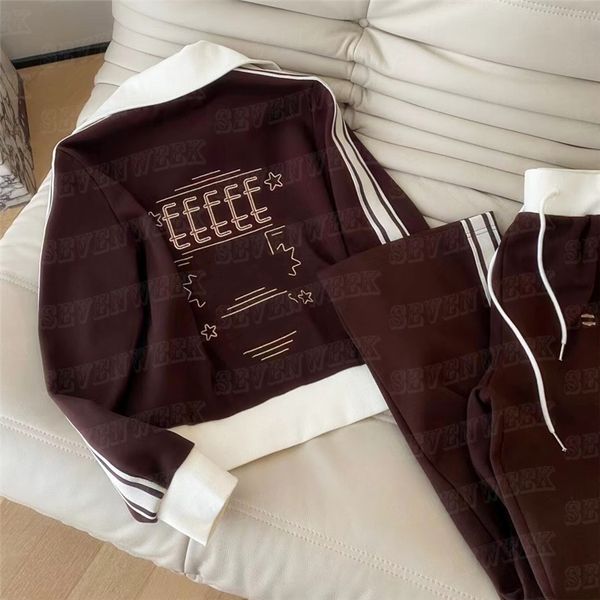embroidered letter jacket hoodie pants 2pcs sets for women fashion designer tracksuits sweatshirts sweatpant sports suits, Black
embroidered letter jacket hoodie pants 2pcs sets for women fashion designer tracksuits sweatshirts sweatpant sports suits, Black