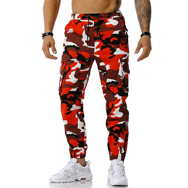 men s pants pure cotton camo harem men brand multiple color camouflage military tactical cargo joggers trousers with pockets 230828, Black
men s pants pure cotton camo harem men brand multiple color camouflage military tactical cargo joggers trousers with pockets 230828, Black