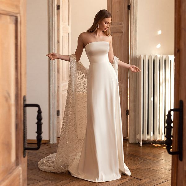urban dresses strapless sheath ivory sleeveless wedding 2023 jersey glitter bridal gown s dress arrived summer 230828, White;black
urban dresses strapless sheath ivory sleeveless wedding 2023 jersey glitter bridal gown s dress arrived summer 230828, White;black