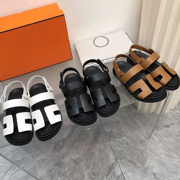 2023 designer luxury classic nylon buckle straps sandals h family womens 100% leather non-slip wear-resistant sandal ladys outdoor beach pla, Black
2023 designer luxury classic nylon buckle straps sandals h family womens 100% leather non-slip wear-resistant sandal ladys outdoor beach pla, Black