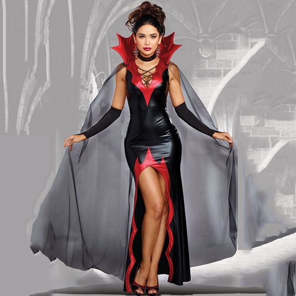 urban dresses halloween costume cosplay witch dres patent leather prom magic female demon christmas costumes role playing cloak 230829, White;black
urban dresses halloween costume cosplay witch dres patent leather prom magic female demon christmas costumes role playing cloak 230829, White;black