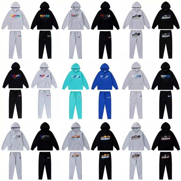 2023tracksuit men's nake trapstar hoodie pants europe american brand printed sweatshirt men women's long sleeve jacket trapstarf s, Black 
2023tracksuit men's nake trapstar hoodie pants europe american brand printed sweatshirt men women's long sleeve jacket trapstarf s, Black