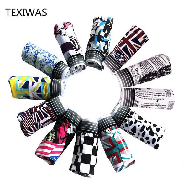 underpants texiwas 10pcslot fashion silk underwear men cartoon print man boxers homme comfortable soft breathable male panties 230828, Black;white
underpants texiwas 10pcslot fashion silk underwear men cartoon print man boxers homme comfortable soft breathable male panties 230828, Black;white