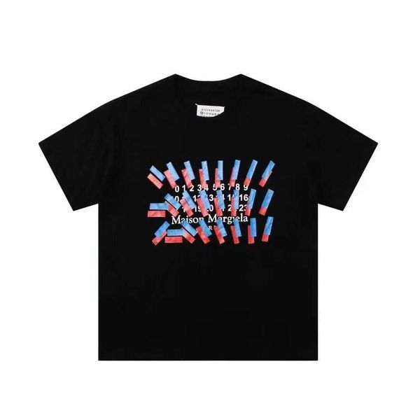 pure designer t shirt margielas mm6 high version cotton letter embroidery short sleeved calendar number t-shirt for men and women half trend, White;black
pure designer t shirt margielas mm6 high version cotton letter embroidery short sleeved calendar number t-shirt for men and women half trend, White;black