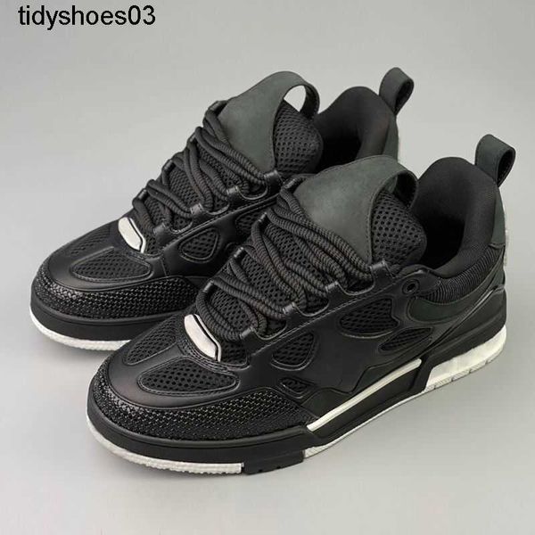 luxury brand men's sneakers skate lvity fashion classic printed leather women's casual bread shoes multi-functional outdoor joggin, Black
luxury brand men's sneakers skate lvity fashion classic printed leather women's casual bread shoes multi-functional outdoor joggin, Black