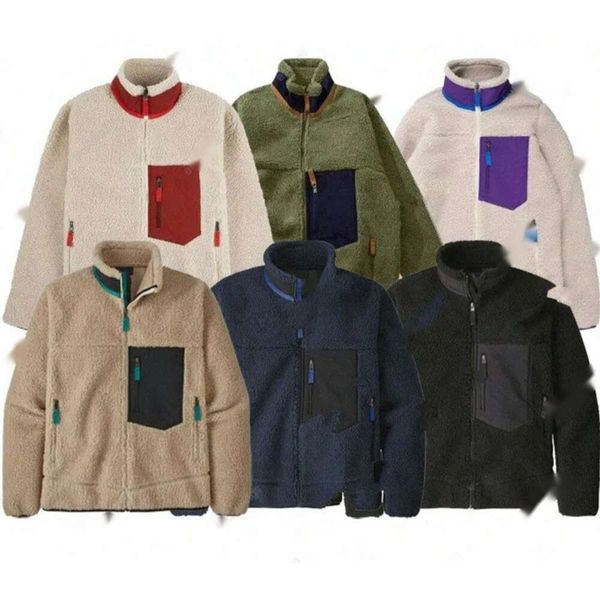 fashion designer half zippe jackets ms fleece jacket thick warm down classic retro autumn winter s couple models lamb cashmere coat927, Black
fashion designer half zippe jackets ms fleece jacket thick warm down classic retro autumn winter s couple models lamb cashmere coat927, Black