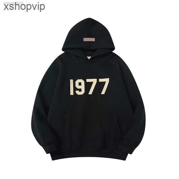 ess 1977 designer hoodies hoody men esenta pullover sweatshirts oversized clothing quality mens womens hooded jumper refflective letter prin, Black
ess 1977 designer hoodies hoody men esenta pullover sweatshirts oversized clothing quality mens womens hooded jumper refflective letter prin, Black