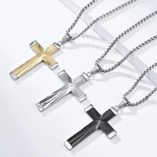 high-grade simple exquisite diamond-shaped zircon cross necklace hip hop fashion men and women personality titanium steel diamond pendant je, Silver
high-grade simple exquisite diamond-shaped zircon cross necklace hip hop fashion men and women personality titanium steel diamond pendant je, Silver